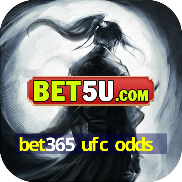 bet365 ufc odds